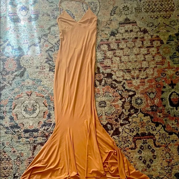 Norma Kamali | Dresses | Norma Kamali Fishtail Gown Dress | Poshmark